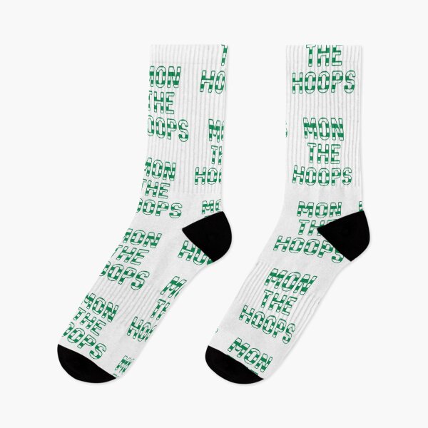 Item preview, Mon The Hoops, Glasgow Celtic Football Club Green and White Striped Text Design designed and sold by MacPean.
