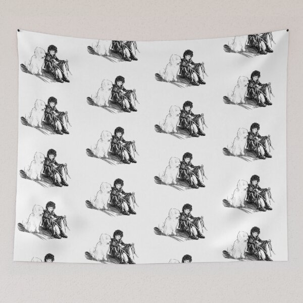 Item preview, Edward Scissorhands and dog.  designed and sold by Ryan Biddle.