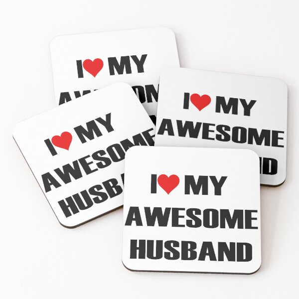 Item preview, Womens I Love My Awesome Husband Tshirt Cute Relationship Married Tee designed and sold by Anoirshop ⭐⭐⭐⭐⭐.