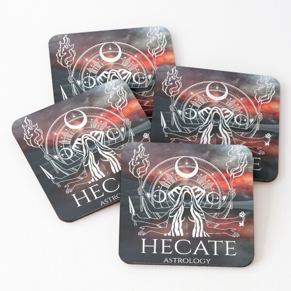 Item preview, Hecate Astrology Tribal Logo- White designed and sold by Hecate-Emporium.