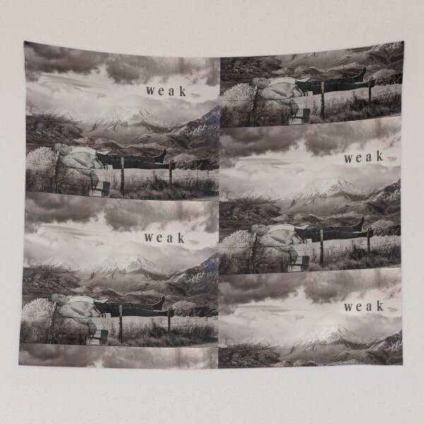 Item preview, weak - analog collage art designed and sold by NumbLock.