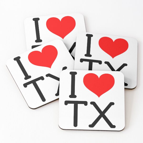 Item preview, I heart Texas designed and sold by More than Myriad.