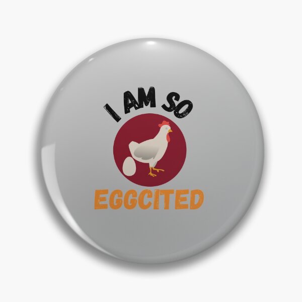 Item preview, i am so eggcited funny quote designed and sold by dzairshirts.