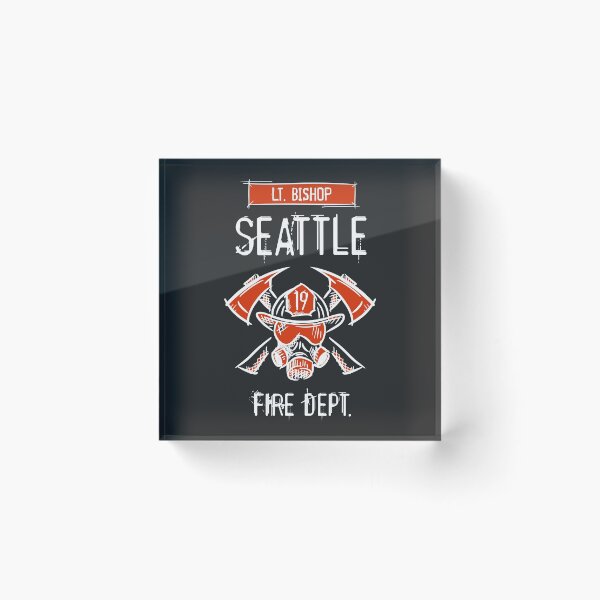 Item preview, Station 19. Lieutenant Lt. Maya Bishop. Seattle Firefighters, Fire Department. designed and sold by funnycolors.