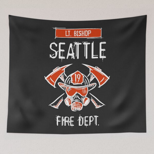 Item preview, Station 19. Lieutenant Lt. Maya Bishop. Seattle Firefighters, Fire Department. designed and sold by funnycolors.