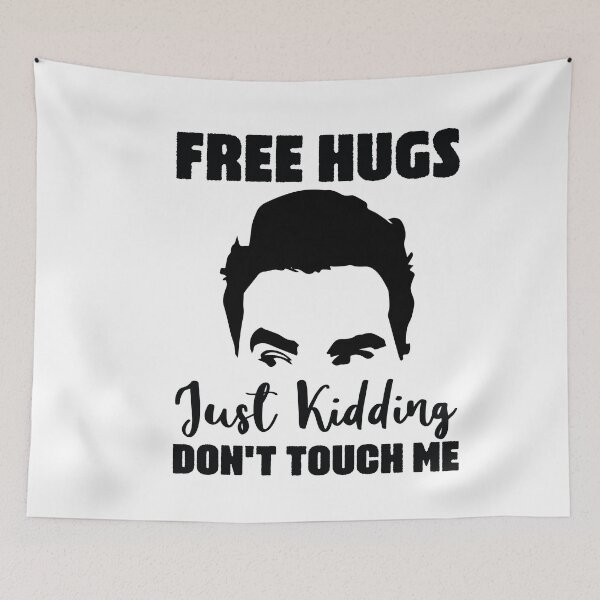 Item preview, Free Hugs Just Kidding Don't Touch Me - Sarcastic Funny Gift For Friend designed and sold by ambaart.