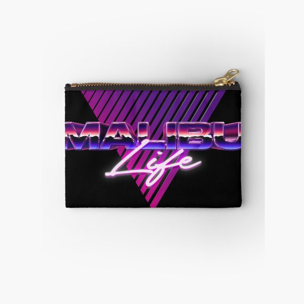 Item preview, Colorful retro design with 80s style Malibu Life logo designed and sold by 486DesignCo.