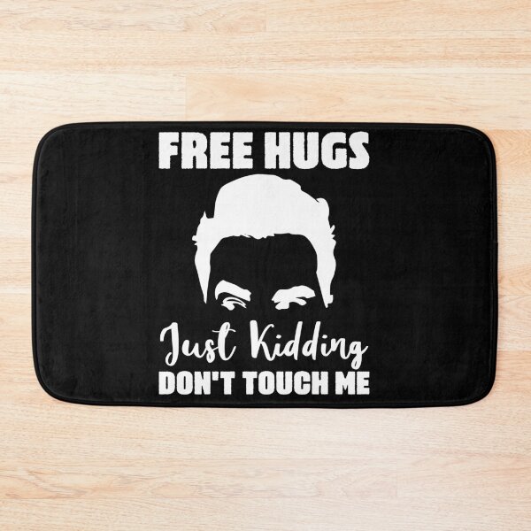 Item preview, Free Hugs Just Kidding Don't Touch Me - Sarcastic Funny Gift For Friend designed and sold by ambaart.