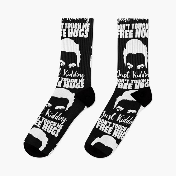 Item preview, Free Hugs Just Kidding Don't Touch Me - Sarcastic Funny Gift For Friend designed and sold by ambaart.