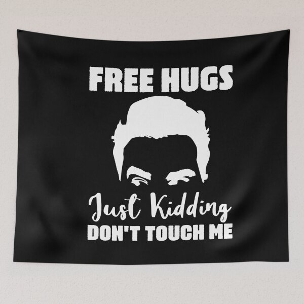 Item preview, Free Hugs Just Kidding Don't Touch Me - Sarcastic Funny Gift For Friend designed and sold by ambaart.