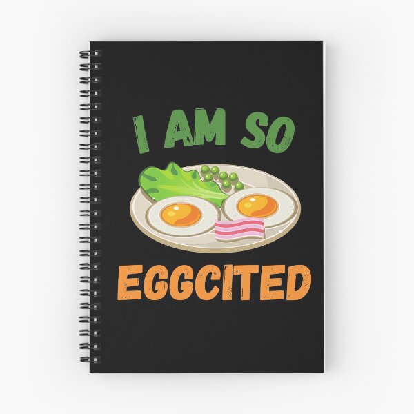 Item preview, I am so eggcited funny quote designed and sold by dzairshirts.