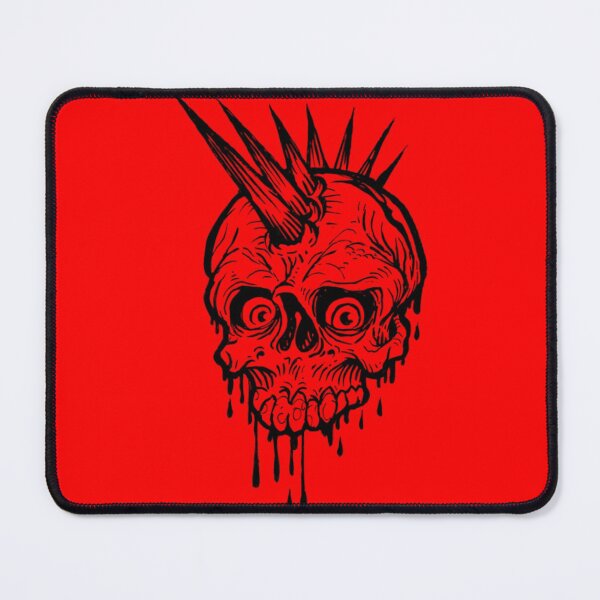 Item preview, Black Cherokee punk skull designed and sold by NoahDea.