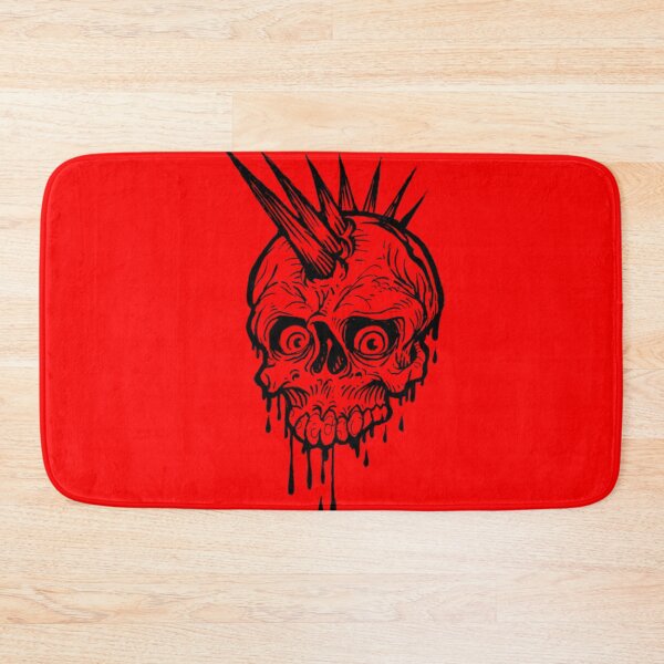Item preview, Black Cherokee punk skull designed and sold by NoahDea.