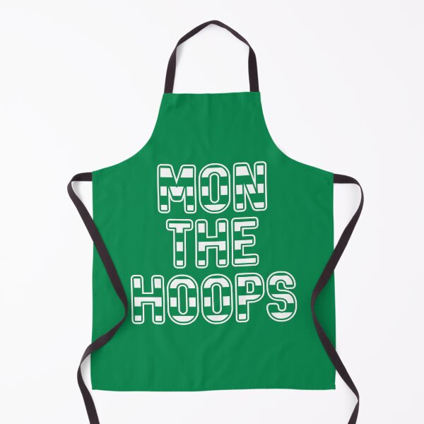 Item preview, Mon The Hoops, Glasgow Celtic Football Club Green and White Striped Text Design designed and sold by MacPean.