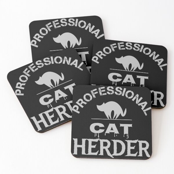 Item preview, Professional Cat Herder designed and sold by Designeking.