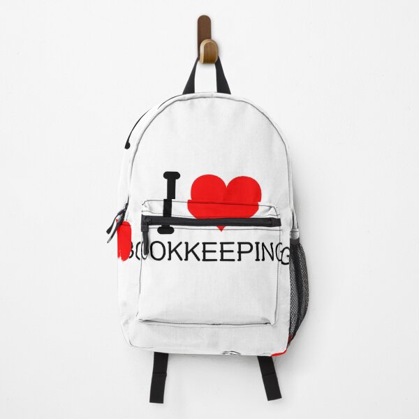 Item preview, I heart bookkeeping designed and sold by More than Myriad.