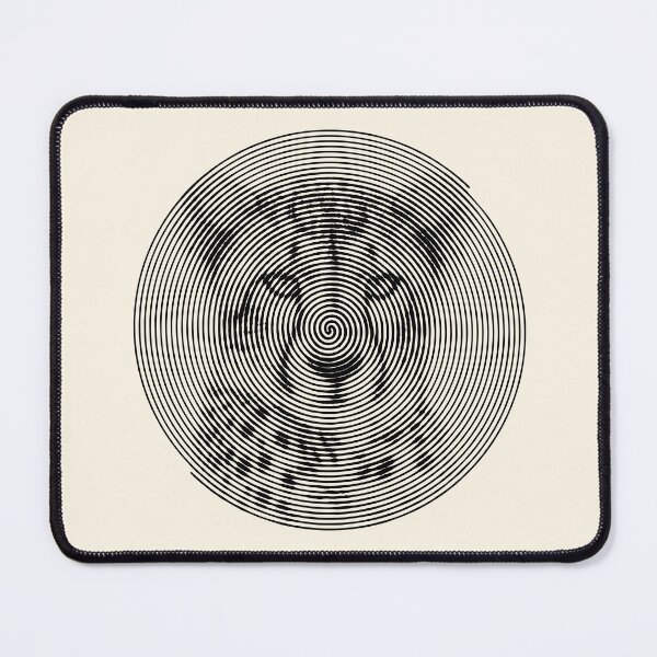 Item preview, Cheetah Face Close-up in Spiroglyphic Style Spiral Circles designed and sold by Scotch Macaskill.