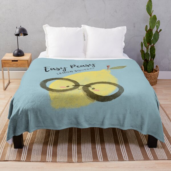 Item preview, Easy Peasy Lemon Squeezy (Baby Blue) designed and sold by BravenWild.