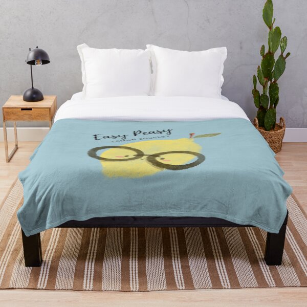 Artikelvorschau, Easy Peasy Lemon Squeezy (Babyblau) entworfen und verkauft von BravenWild.