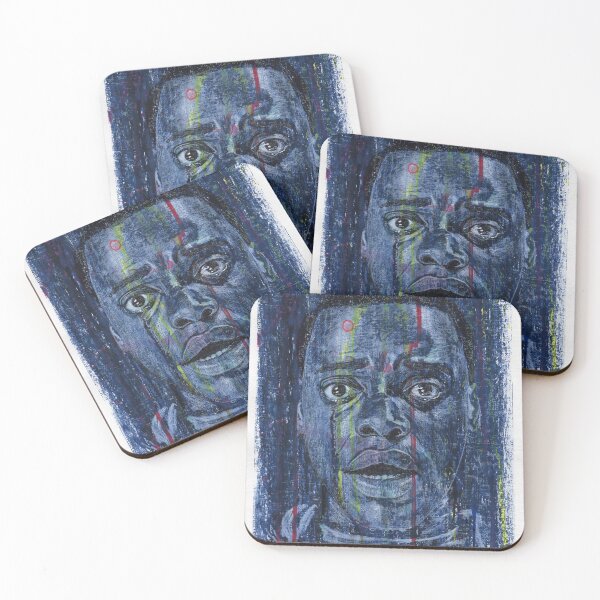 Item preview, Daniel Kaluuya - Hand Drawn Oil and Ink Portrait designed and sold by HRHildebrand.