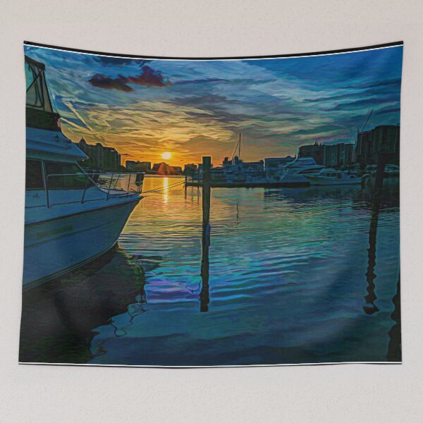 Item preview, Iridescence at the Marina designed and sold by Jeffrey Marmaro.
