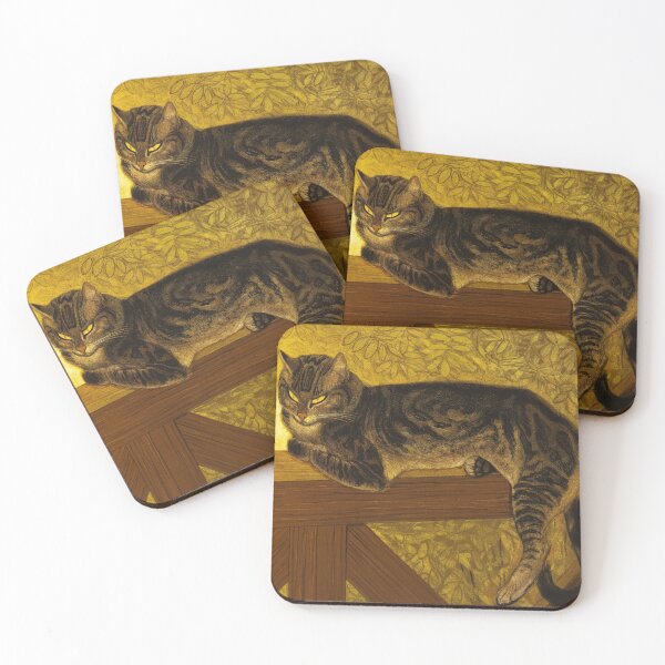 Item preview, Art Nouveau Cat - Théophile Steinlen (Remastered) designed and sold by fayebianchiart.