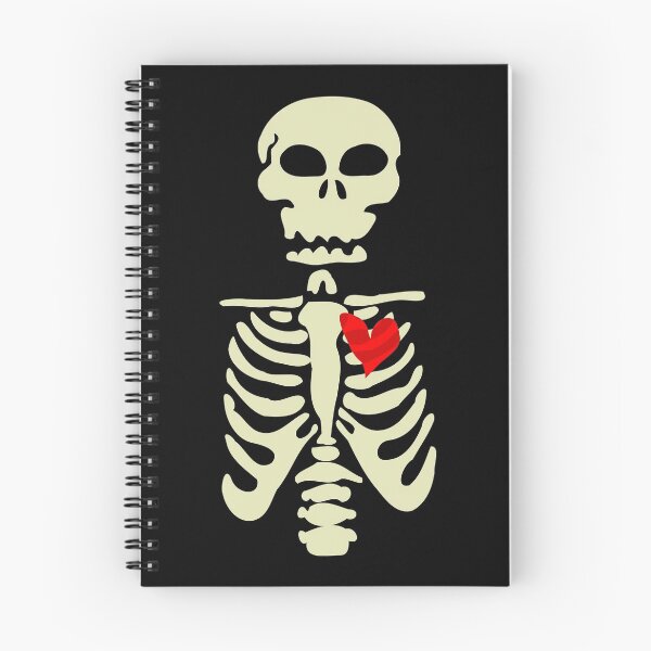 Item preview, goth skeleton valentines day heart  designed and sold by Gossip Rag.
