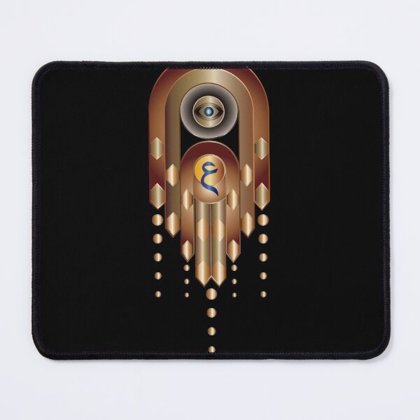 Item preview, Modern Golden Hamsa Eye-Hand designed and sold by Nobiya.