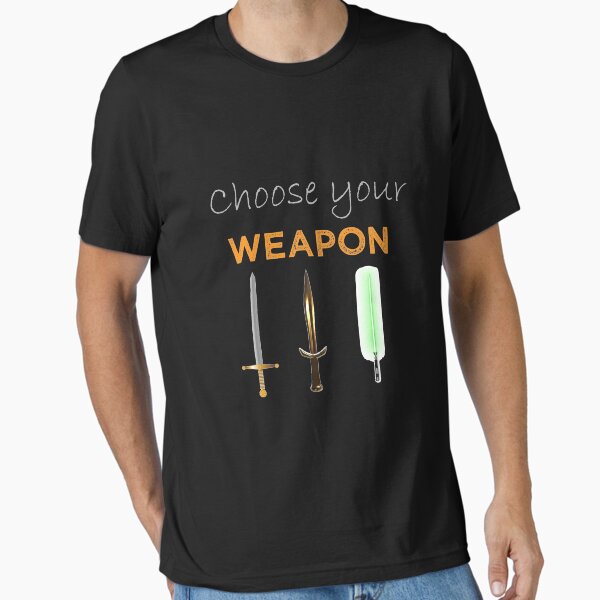 Item preview, Fencing Choose Your Weapon Saber Sword Fencer Gift designed and sold by LeGasol.