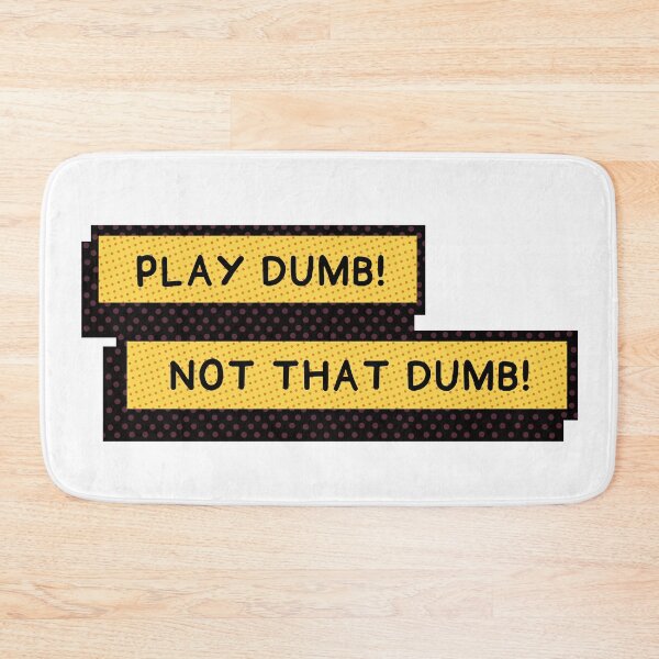 Item preview, Play Dumb! Not That Dumb! Into The Spider-Verse designed and sold by Kyra-Lautier.