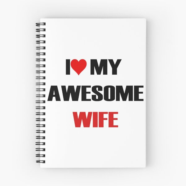Item preview,  I Love My Awesome Wife  Funny Marriage Sarcastic Gift for Husband designed and sold by Anoirshop ⭐⭐⭐⭐⭐.