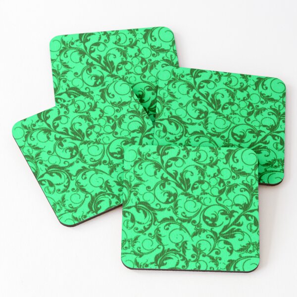 Item preview, Vintage Swirls Green designed and sold by SaraValor.