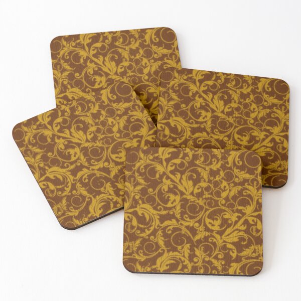 Item preview, Vintage Swirls Mango Cinnamon designed and sold by SaraValor.