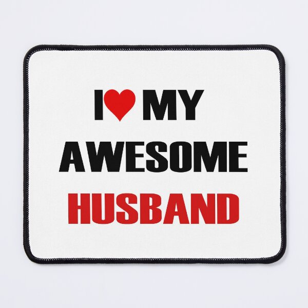 Item preview, Womens I Love My Awesome Husband Tshirt Cute Relationship Married Tee designed and sold by Anoirshop ⭐⭐⭐⭐⭐.