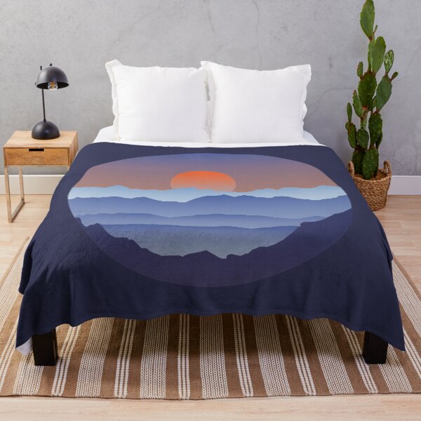 Item preview, Mountain Sunset -Peaceful Sunset - Mountains - nature lovers - adventure designed and sold by MOONINSPIRATION.