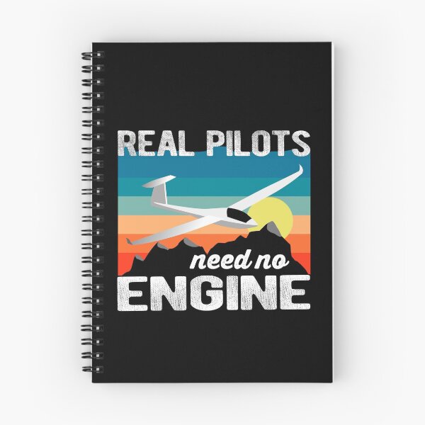 Item preview, Real pilots don't need an engine - vintage design designed and sold by FouDeeziner.