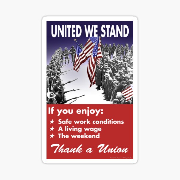 Item preview, Union Posters: United We Stand designed and sold by shaggylocks.