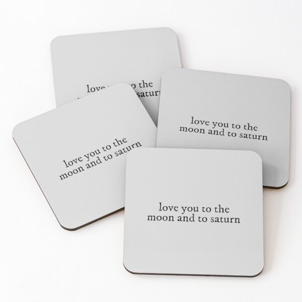 Item preview, Love You To The Moon And To Saturn Seven Lyrics Taylor Swift designed and sold by BoldNFresh.