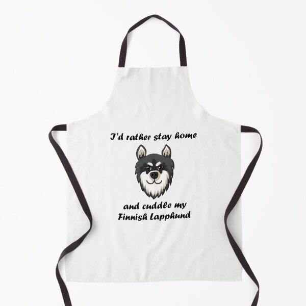Item preview, I'd rather stay home and cuddle my Finnish Lapphund designed and sold by IsyPuttrus.