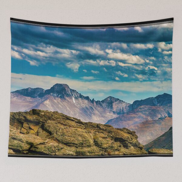 Item preview, Longs Peak from Trail Ridge Road Rocky Mountain National Park designed and sold by Jeffrey Marmaro.