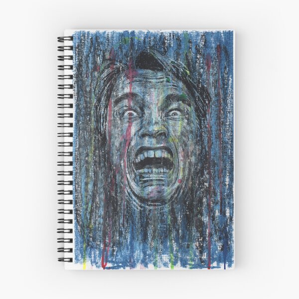 Item preview, Arnold Schwarzenegger - Total Recall - Hand Drawn Oil and Ink Portrait designed and sold by HRHildebrand.