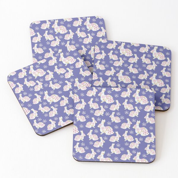 Item preview, Winter snowflake bunnies designed and sold by Tanya Mihe.