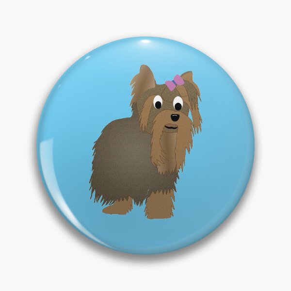 Item preview, Cute Cartoon Yorkshire Terrier designed and sold by dogplay.