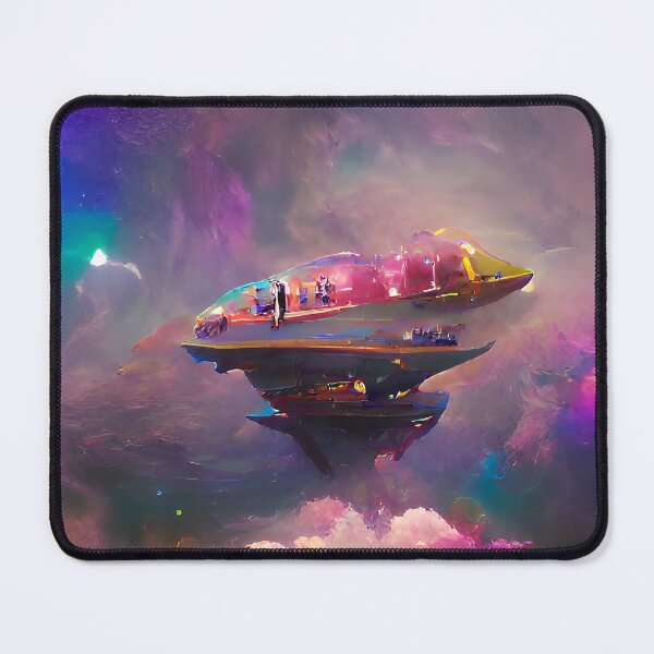 Item preview, Spaceship and Purple Galaxy designed and sold by NikolaMio.