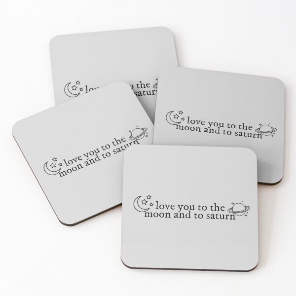 Item preview, Love You To The Moon And To Saturn Seven Lyrics Taylor Swift designed and sold by BoldNFresh.