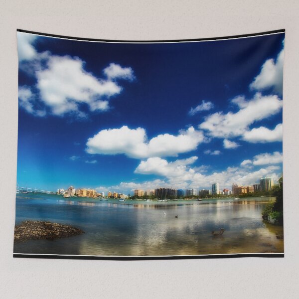 Item preview, Glassy Sarasota Bay desde Selby Gardens designed and sold by Jeffrey Marmaro.