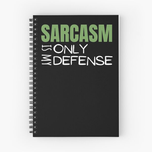 Item preview, Sarcasm is my only defense  designed and sold by earthlingsmerch.