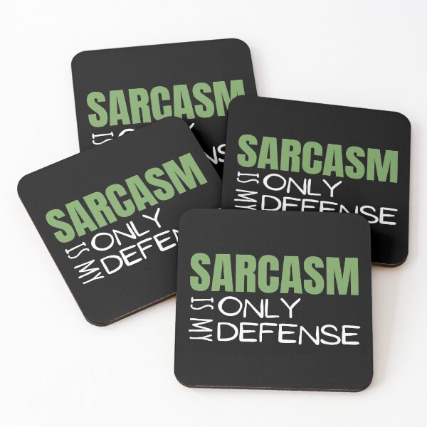 Item preview, Sarcasm is my only defense  designed and sold by earthlingsmerch.