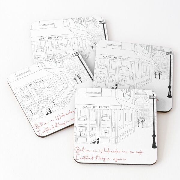 Item preview, Begin Again Café designed and sold by newyearsday13.