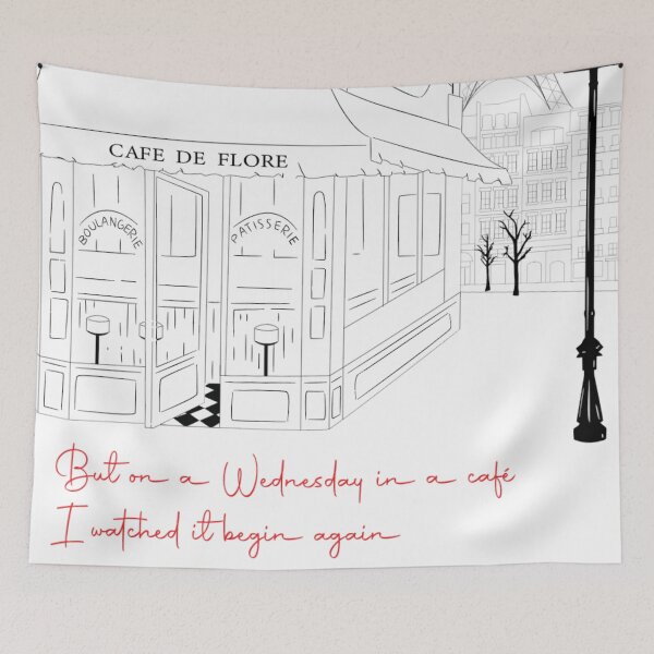 Item preview, Begin Again Café designed and sold by newyearsday13.